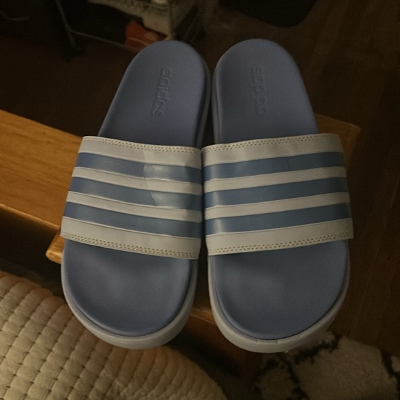 Adidas Adilette Platform Slide Sandals - Picture 2 of 6